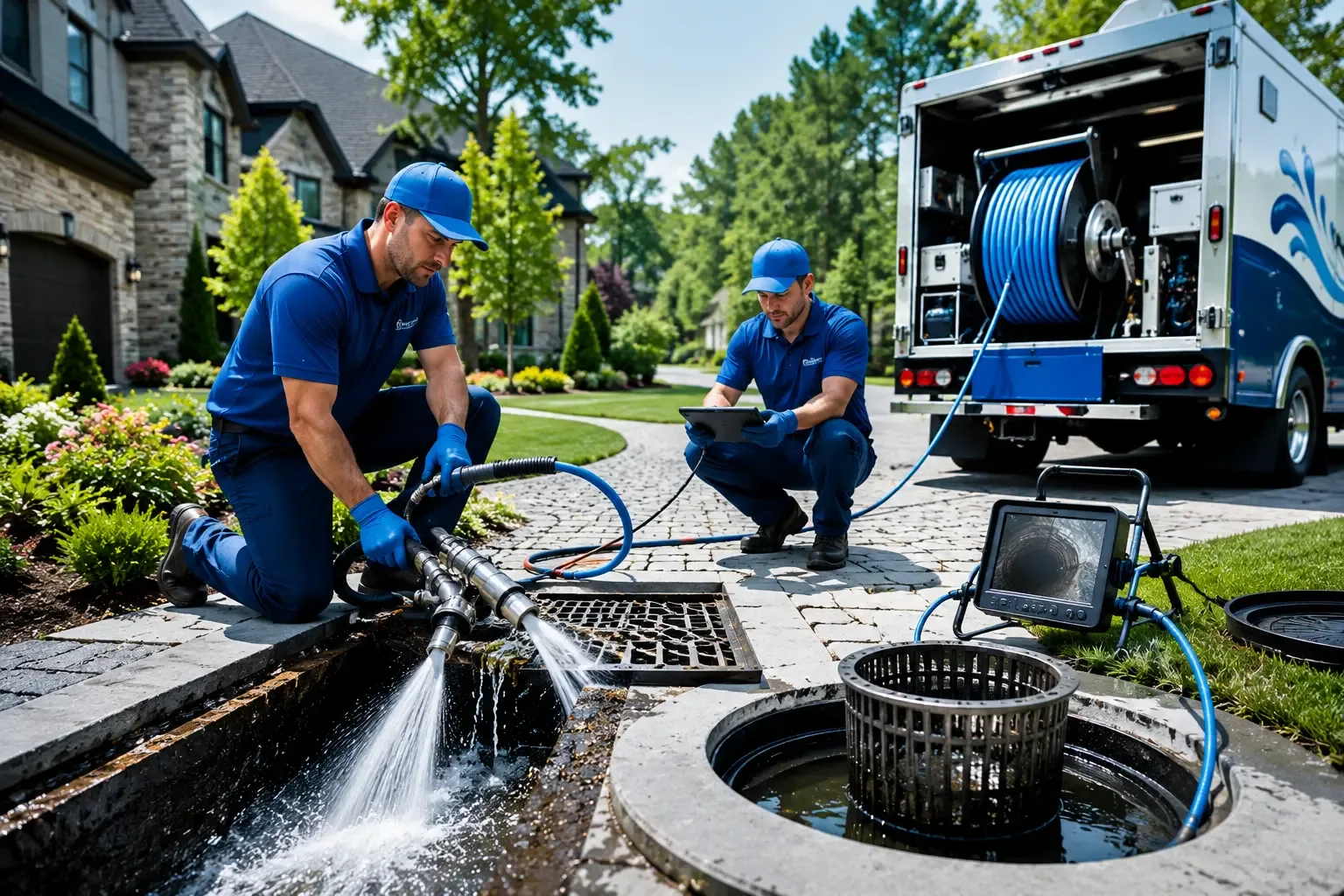 Local outdoor drain cleaning professionals in Black Earth, WI